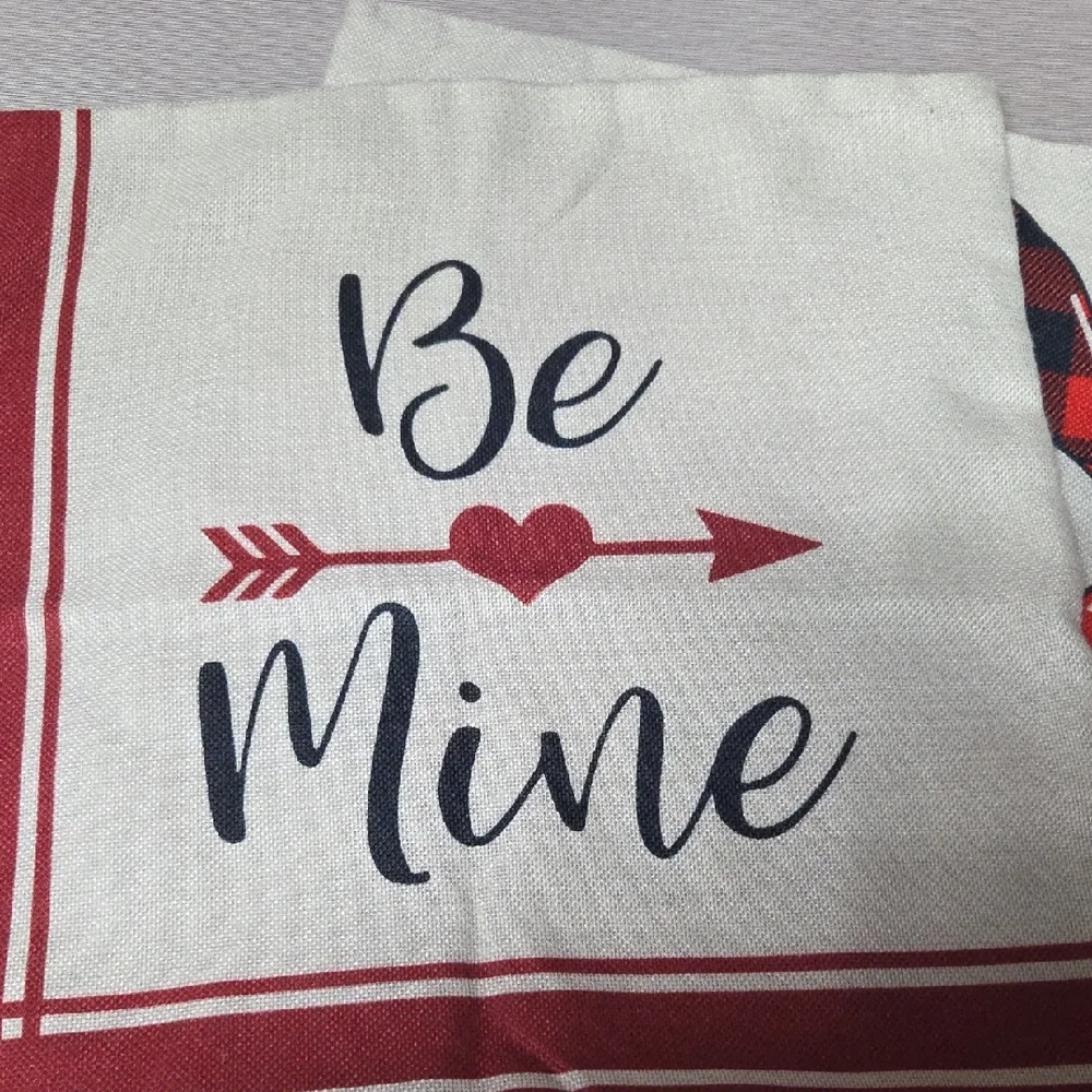Valentine Gnome Love And Be Mine Pillow Covers 18x18
